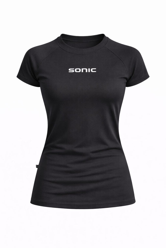 Camiseta Agility Feminina UV50+ Preta | Universo Esporte