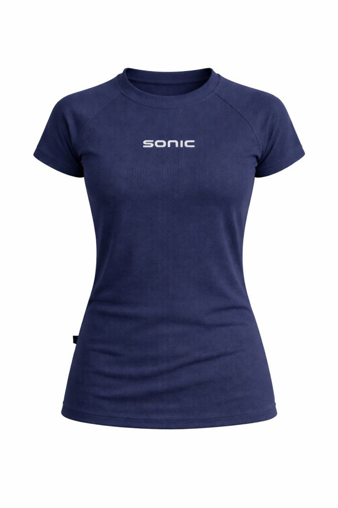 Camiseta Dryfit Feminina Azul Marinho | Universo Esporte
