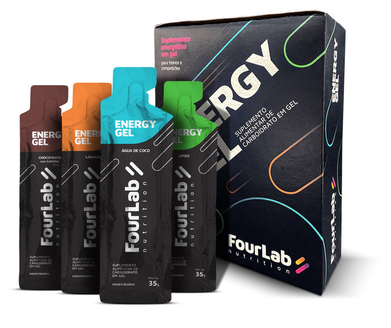 Energy Gel FourLab Display 10 Sachês | Universo Esporte