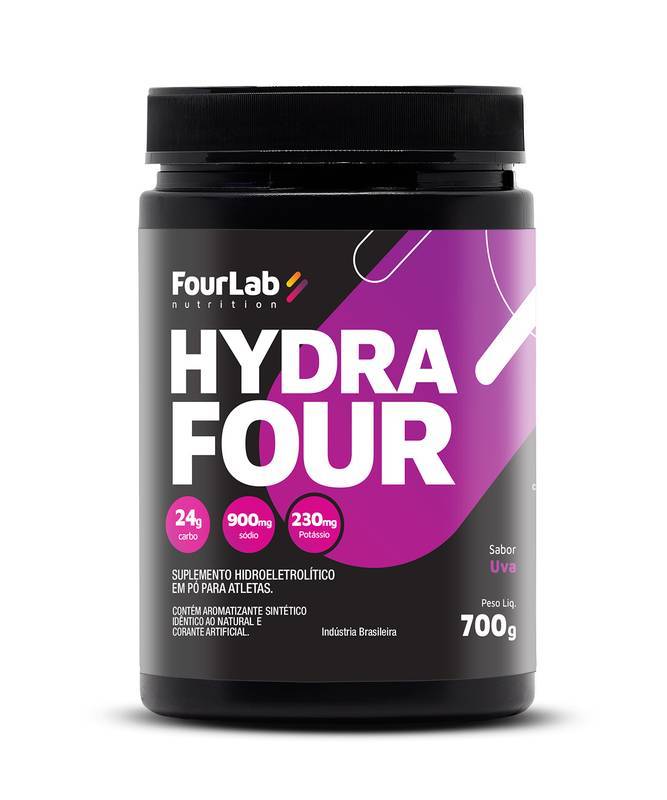 HydraFour 700g Suplemento Hidro | Universo Esporte