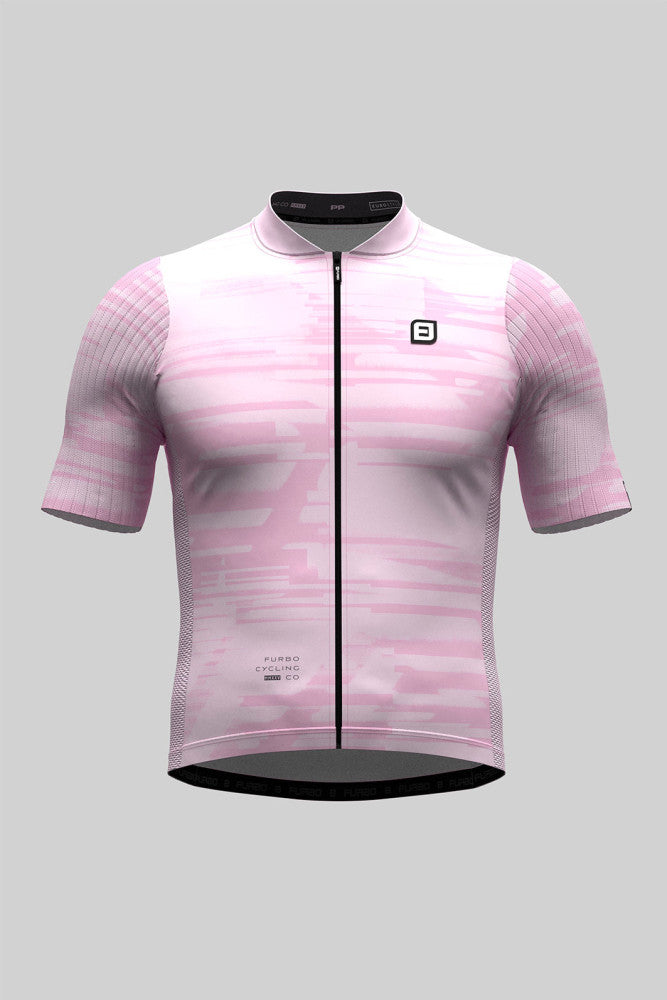 Jersey Ciclismo Furbo Euro Brush Rosa | Universo Esporte
