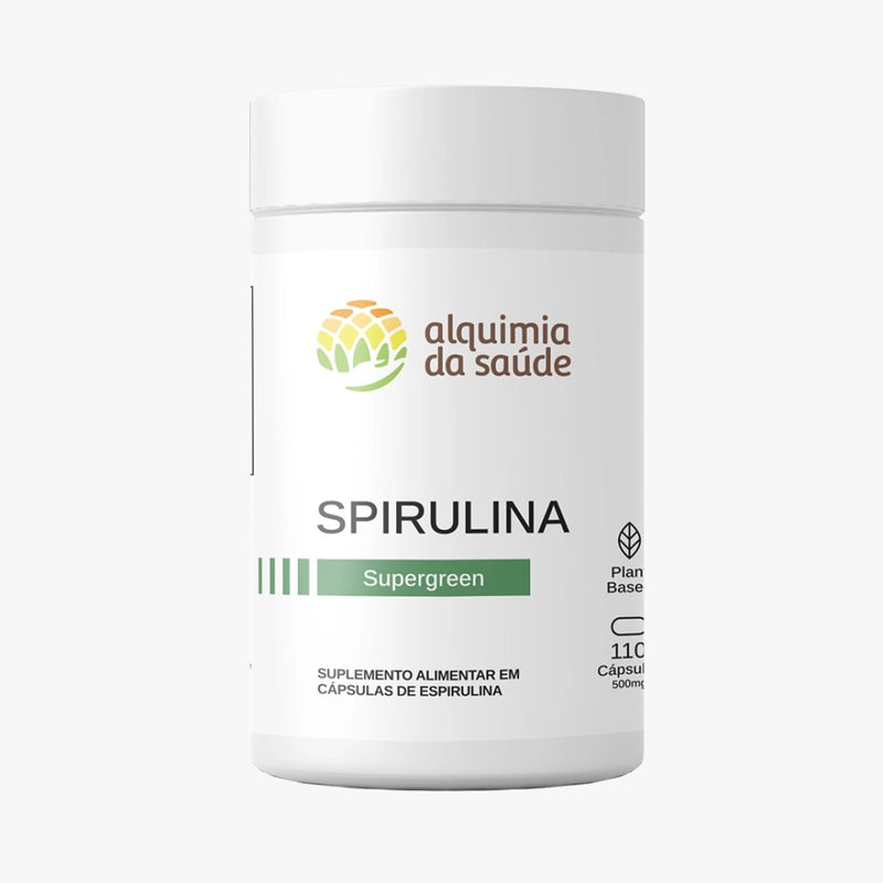 Spirulina 110 Cápsulas Plant Based | Universo Esporte