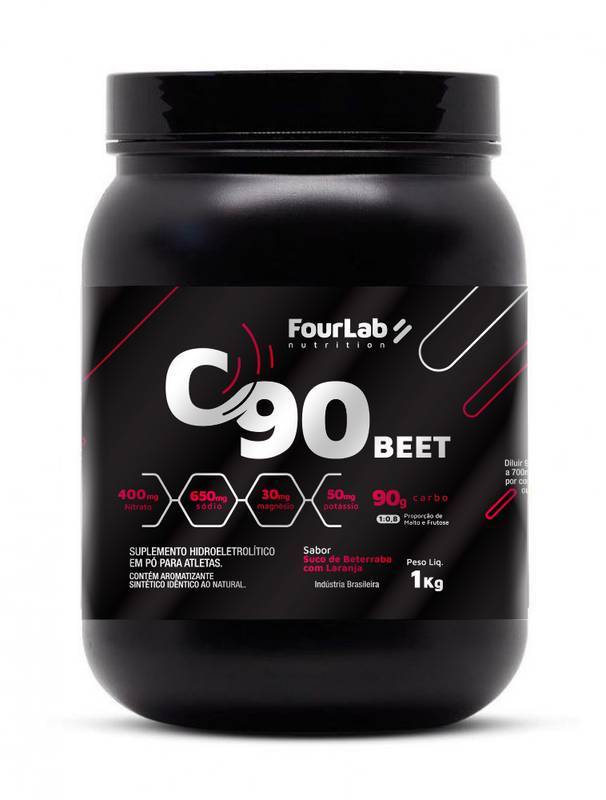 C90beet FourLab 1kg Energia com Beterraba | Universo Esporte