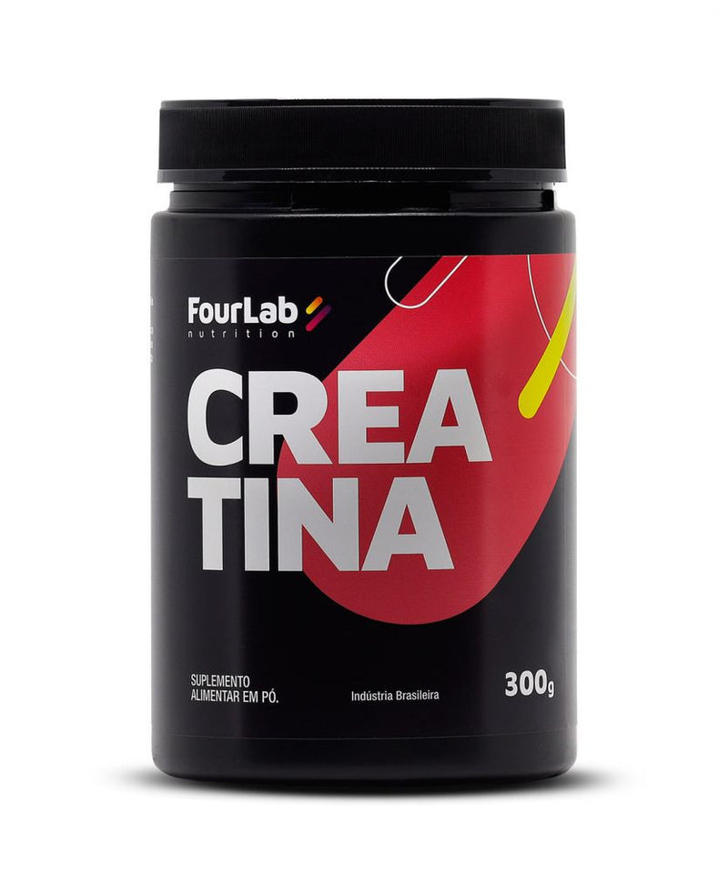 Creatina Monohidratada 300g FourLab | Universo Esporte