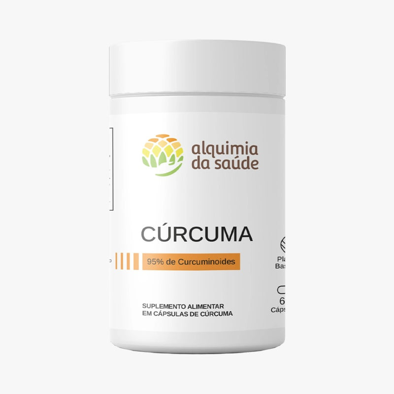 Cúrcuma 60 Cápsulas Vegetais | Universo Esporte