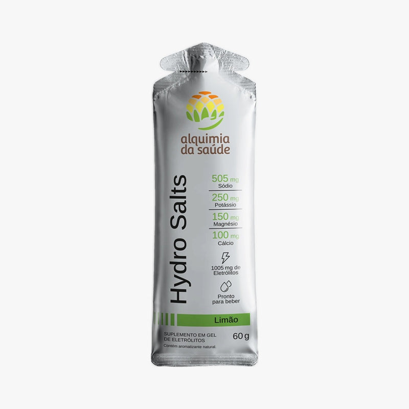 Hydro Salts Limão Sachê Gel de Eletrólitos | Universo Esporte