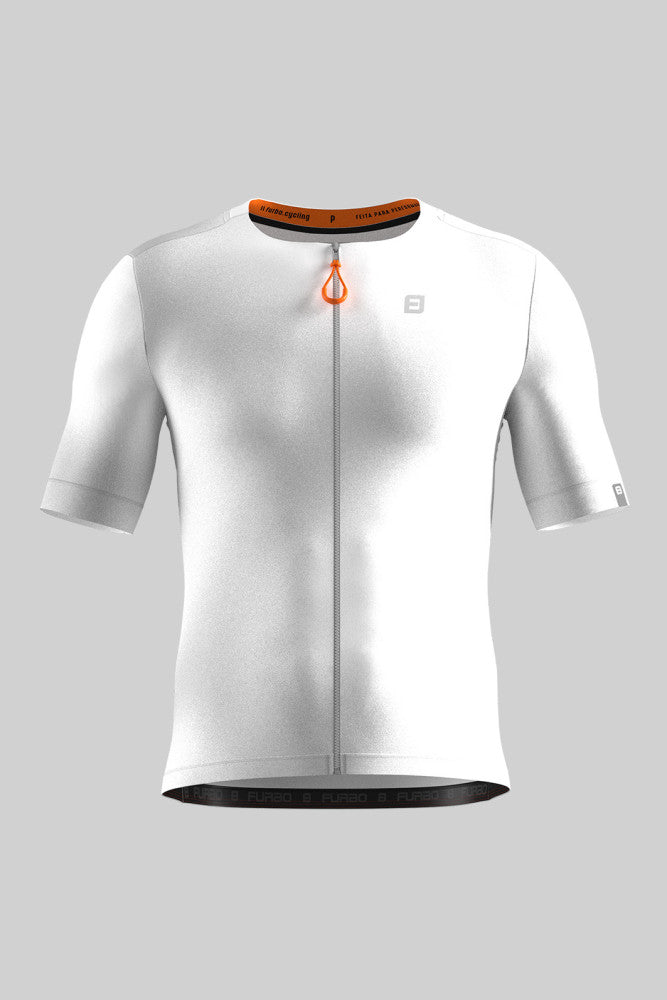 Jersey Ciclismo Furbo Race Mist Branco | Universo Esporte