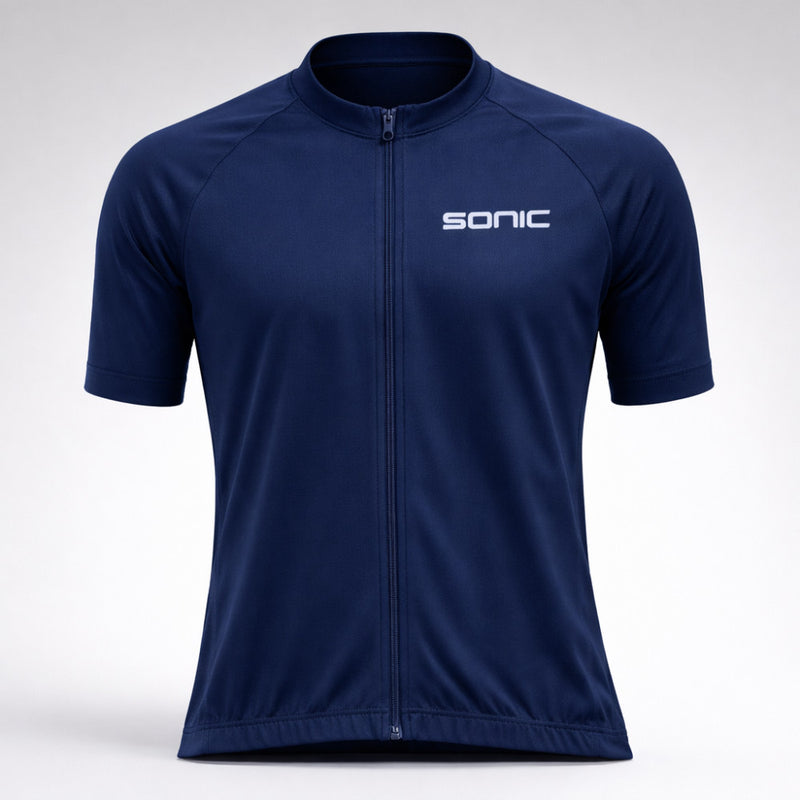 Jersey Ciclismo Velocity Azul Marinho | Universo Esporte