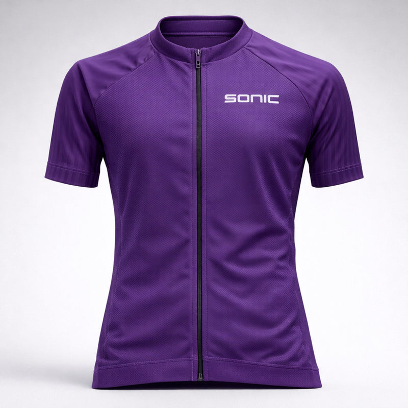 Jersey Ciclismo Velocity Uva Manga Curta | Universo Esporte