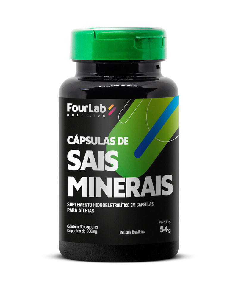Sais Minerais FourLab 60 Cápsulas | Universo Esporte